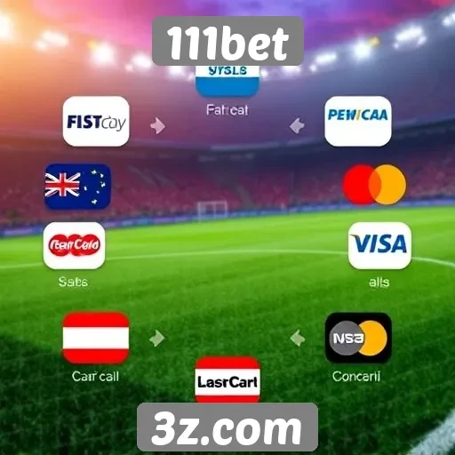 Opções de pagamento no 111bet são diversas